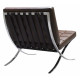 Кресло BARCELONA CHAIR коричневый