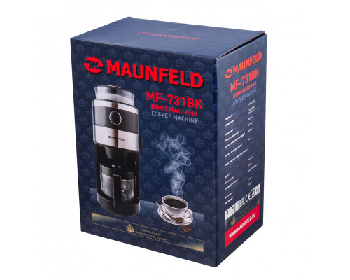 Кофемашина капельного типа MAUNFELD MF-731BK