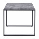 Стол Grey 120x80x77см, серая лава