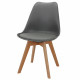 Комплект из 4-х стульев Eames Bon серый