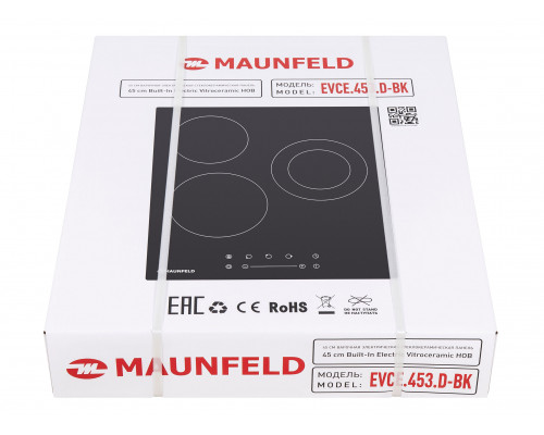 Электрическая варочная панель MAUNFELD EVCE.453.D-BK